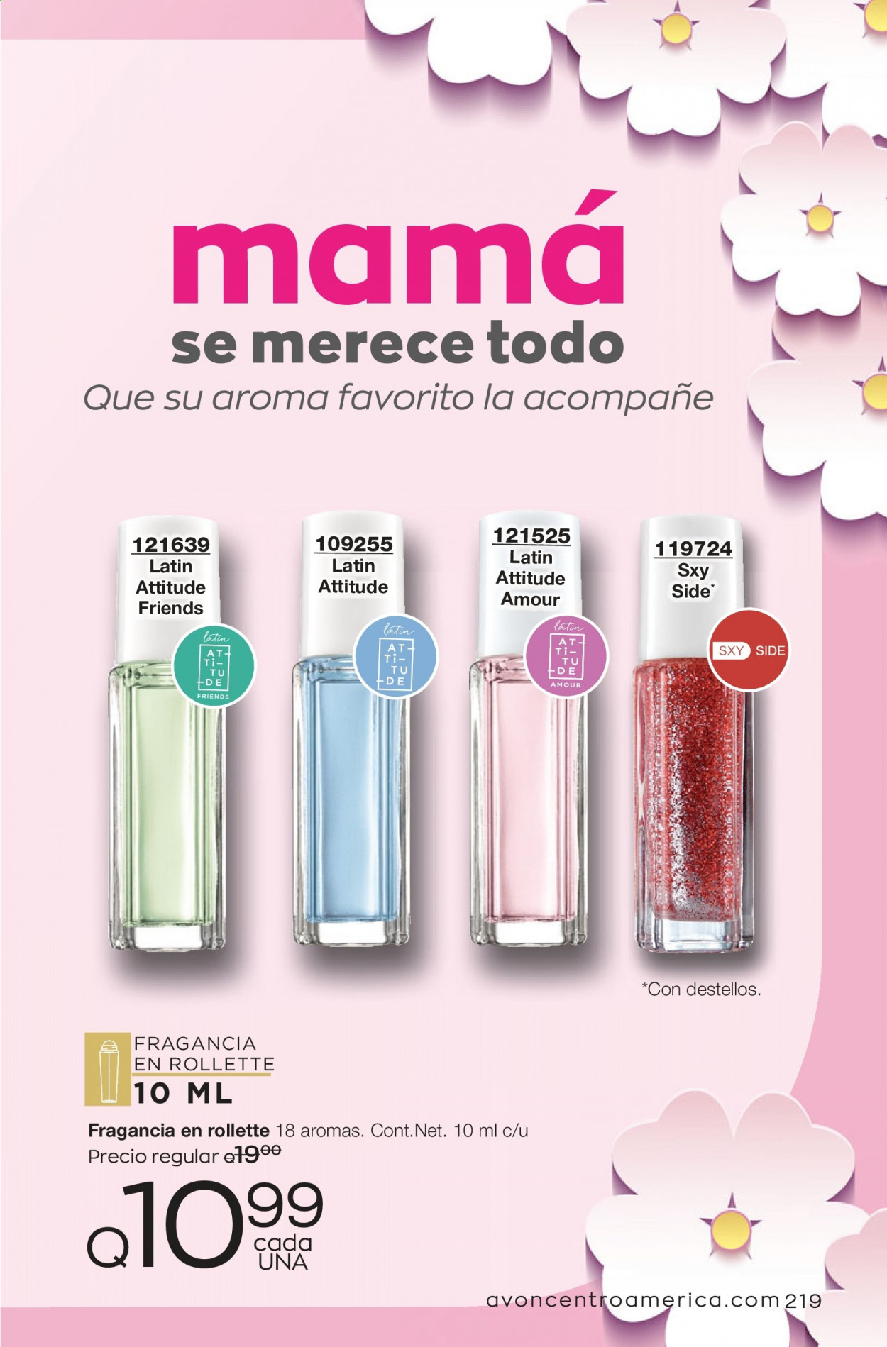 Catálogo Avon. Página 219