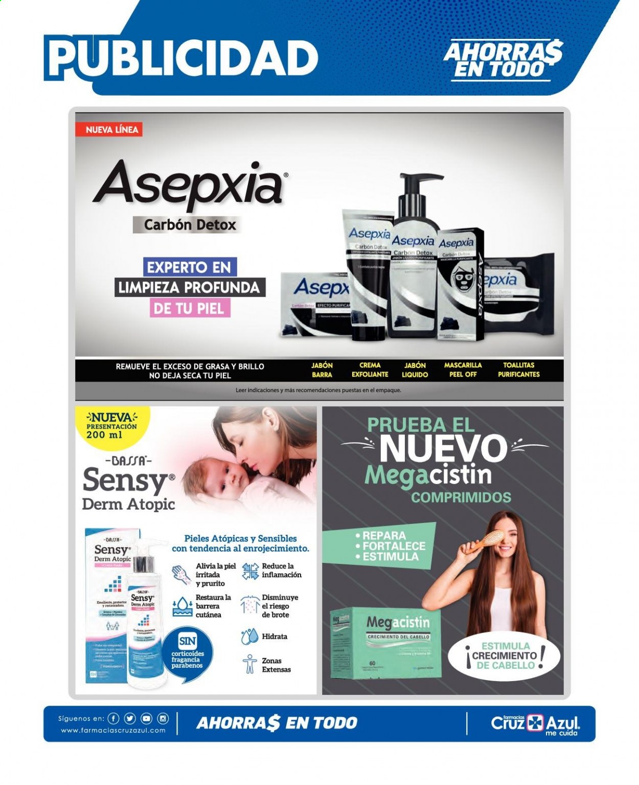 thumbnail - Folleto actual Farmacias Cruz Azul - 1.1.2021 - 31.1.2021 - Ventas - toallitas, jabón, crema. Página 37.