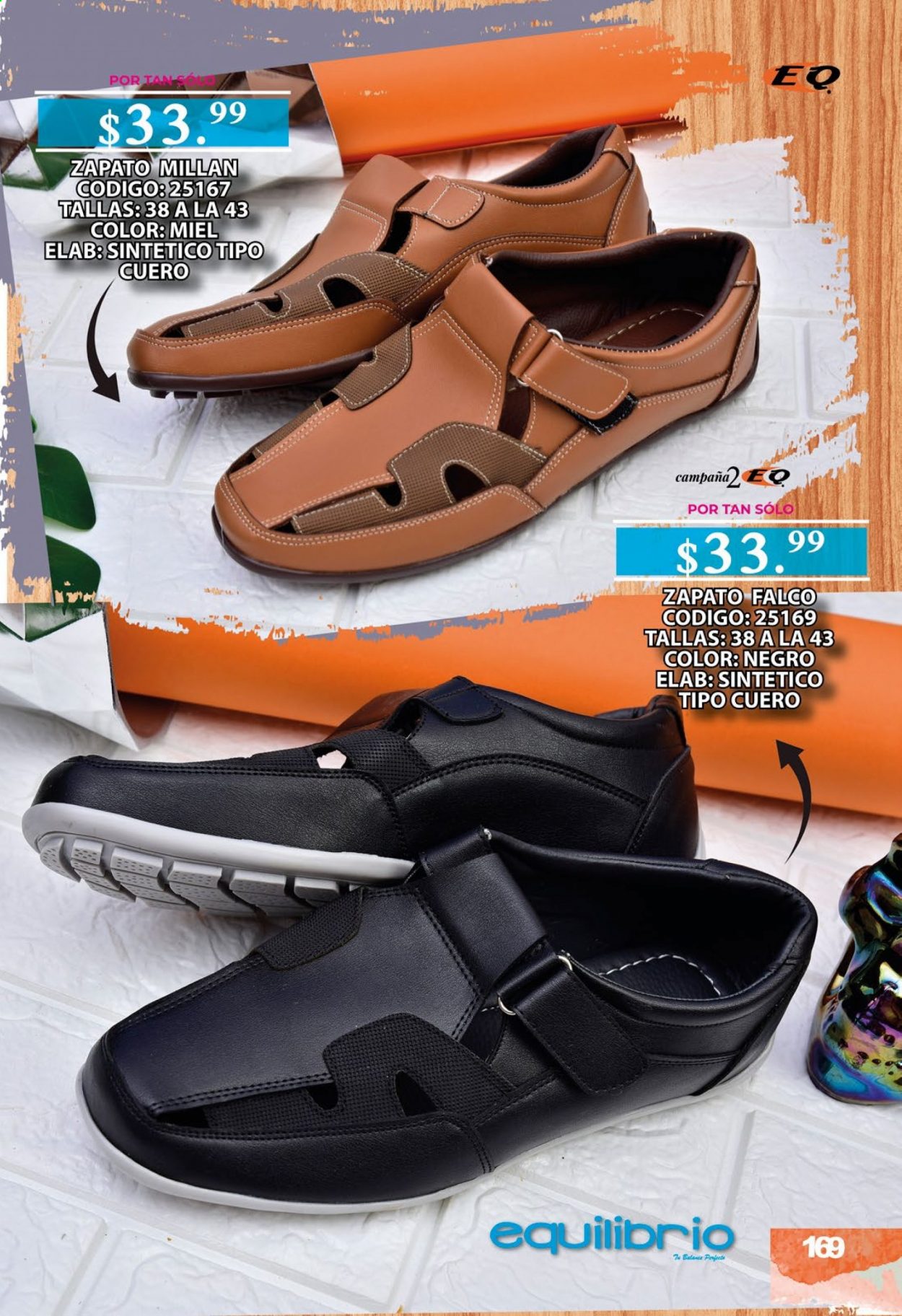 thumbnail - Folleto actual Equilibrio - Ventas - zapatos. Página 169.