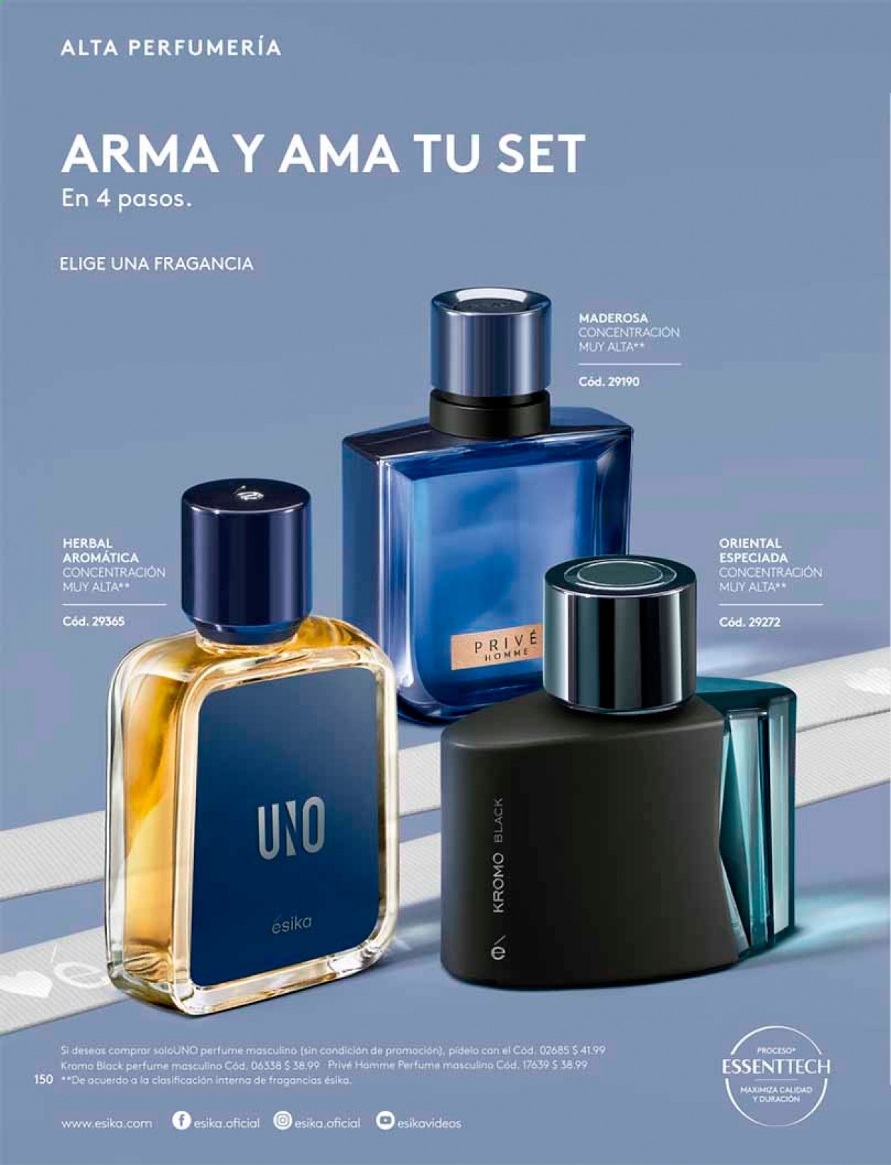 thumbnail - Folleto actual Ésika - Ventas - perfume. Página 152.