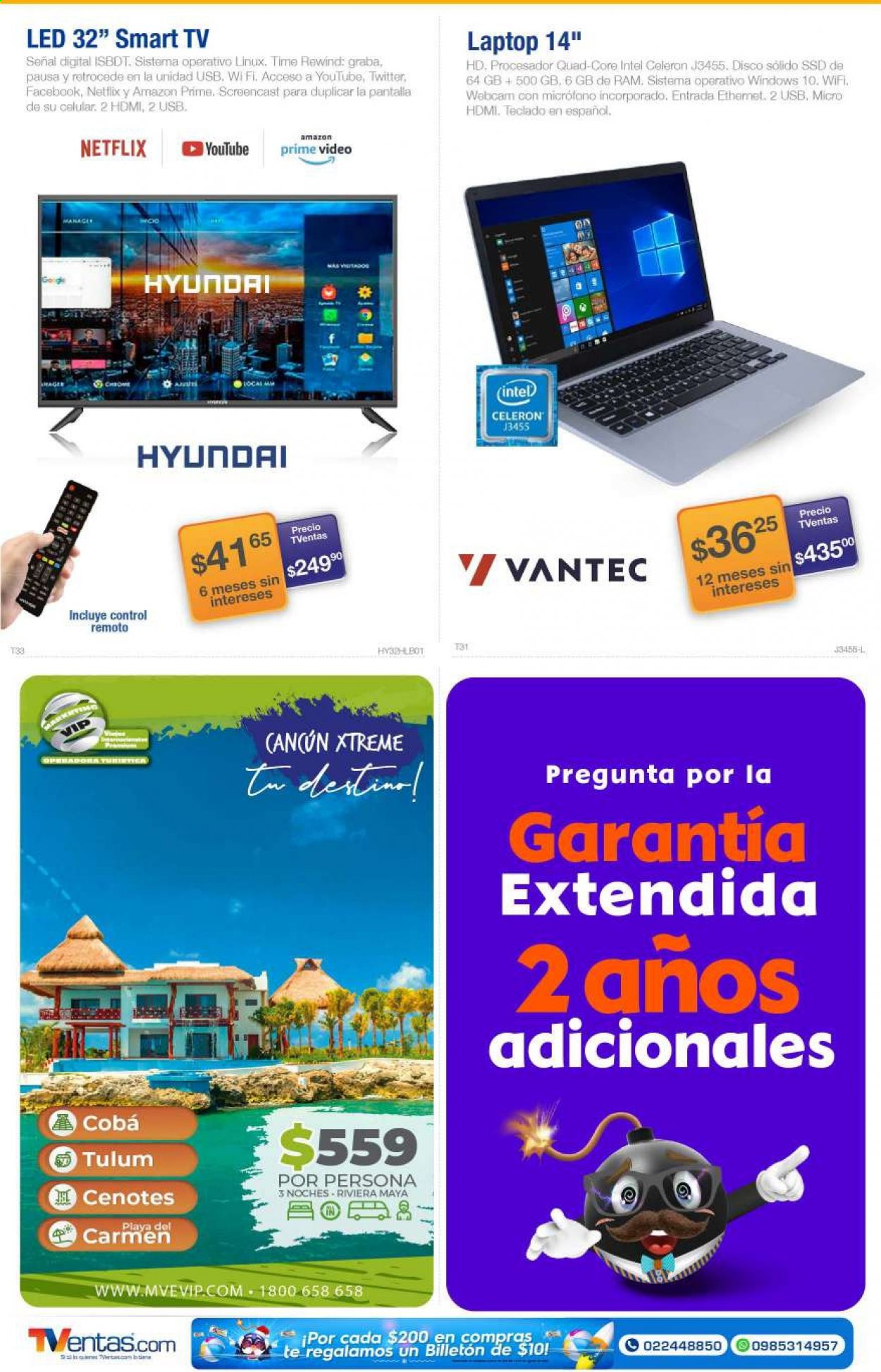 thumbnail - Folleto actual TVentas - 17.7.2021 - 25.7.2021 - Ventas - smartphone, celular, notebook, teclado, Smart TV, televisor, Hyundai. Página 19.