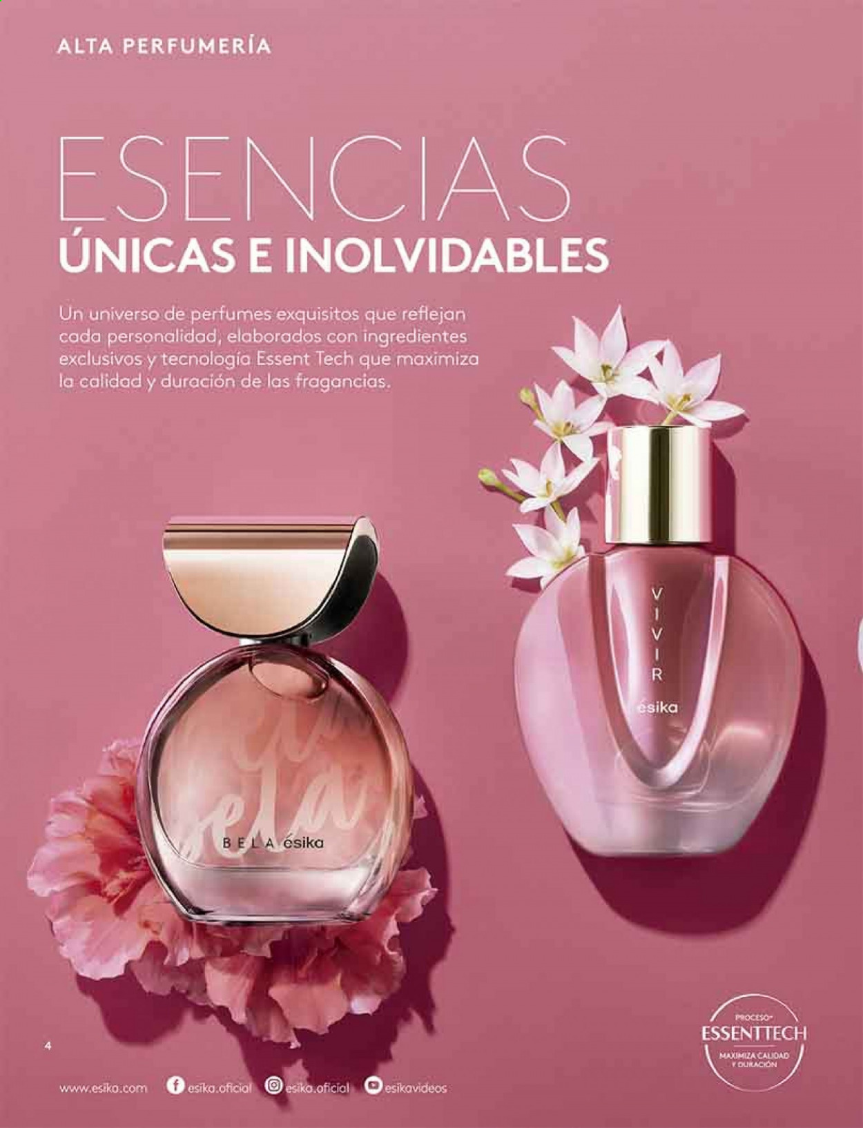thumbnail - Folleto actual Ésika - Ventas - perfume. Página 4.
