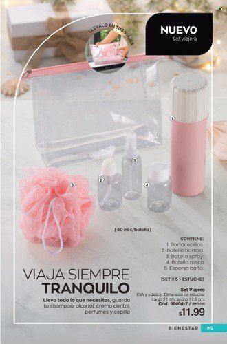 thumbnail - Folleto actual Avon - Ventas - champú, crema, perfume. Página 65.
