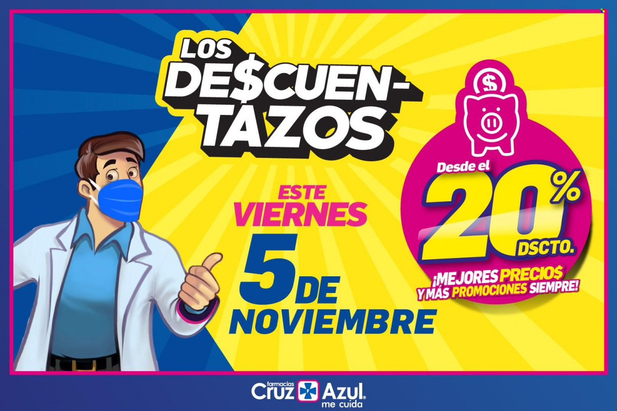 thumbnail - Catálogo Farmacias Cruz Azul - 3.11.2021 - 5.11.2021.