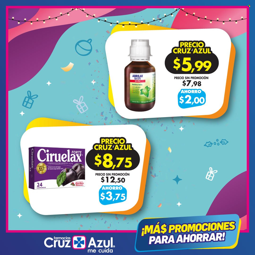 thumbnail - Folleto actual Farmacias Cruz Azul - 3.12.2021 - 31.12.2021 - Ventas - járabe. Página 3.
