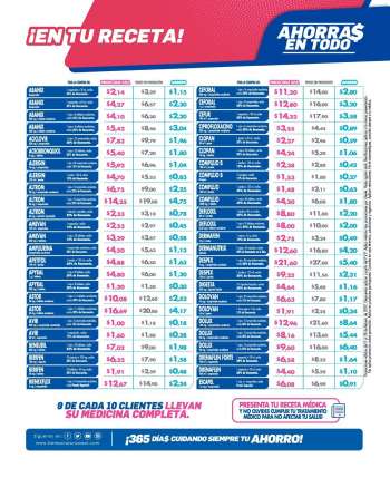 Folleto actual Farmacias Cruz Azul - 2.2.2022 - 28.2.2022.
