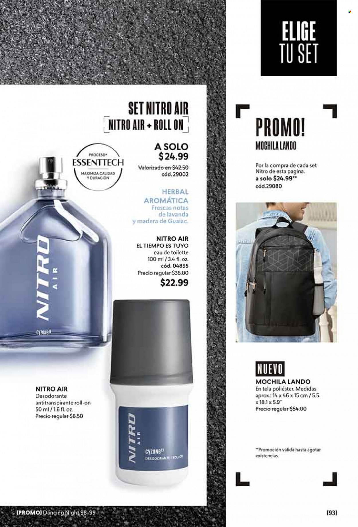 thumbnail - Folleto actual Cyzone - Ventas - desodorante de bola, eau de toilette, desodorante, antitranspirante. Página 101.