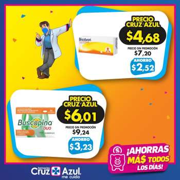Folleto actual Farmacias Cruz Azul - 2.4.2022 - 30.4.2022.