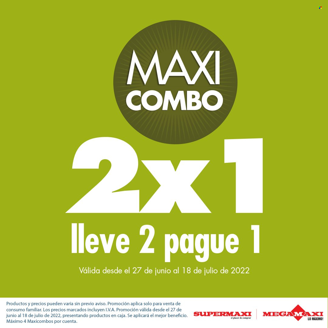 thumbnail - Catálogo Supermaxi - 27.6.2022 - 18.7.2022.