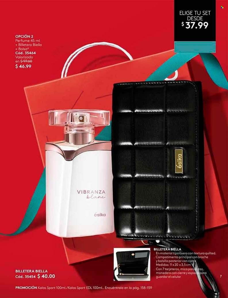 thumbnail - Folleto actual Ésika - Ventas - perfume. Página 7.