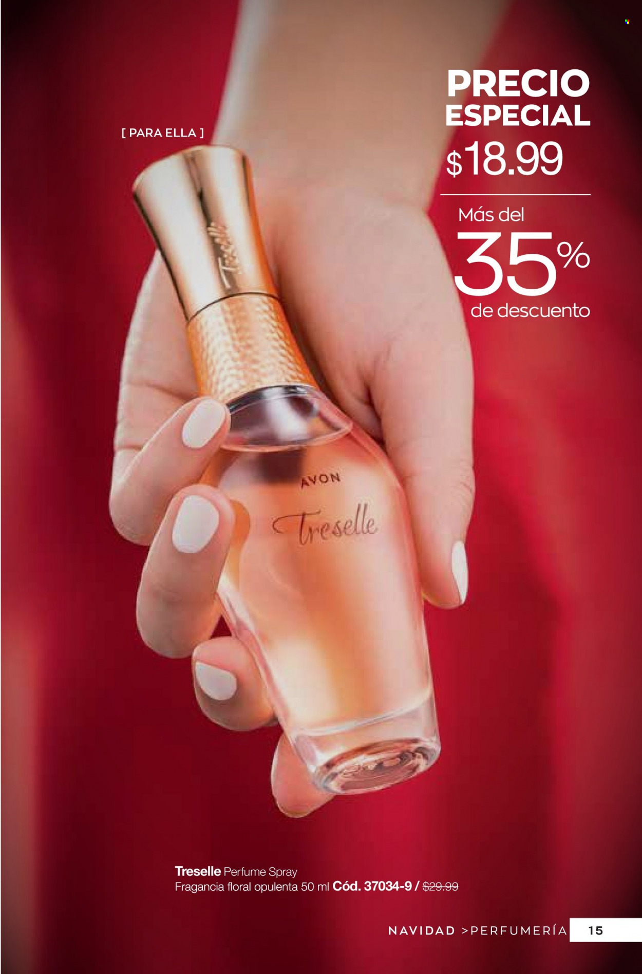 thumbnail - Folleto actual Avon - Ventas - perfume. Página 15.