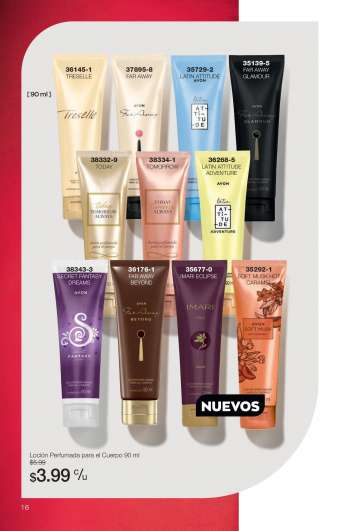 Folleto actual Avon.