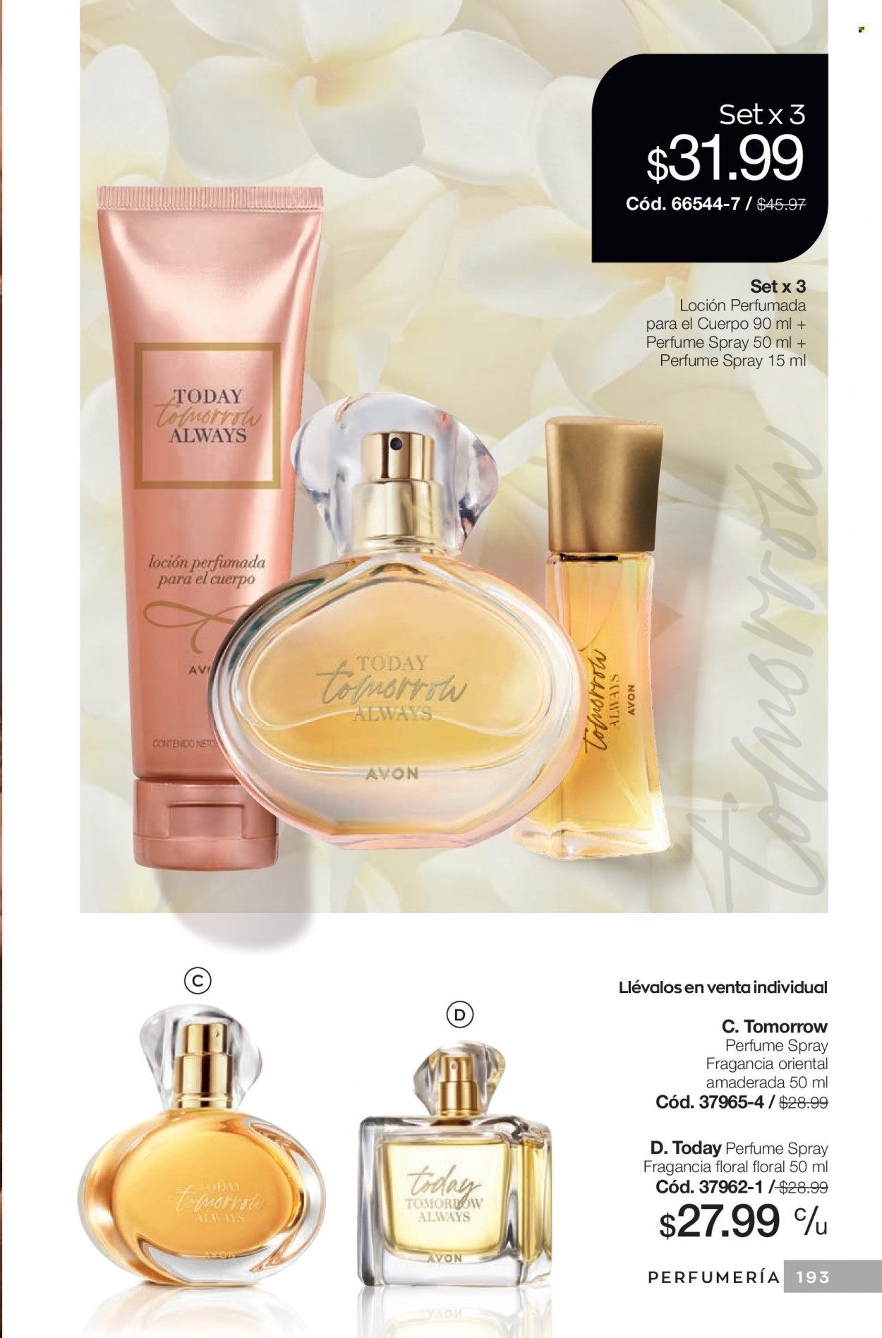 thumbnail - Folleto actual Avon - Ventas - loción, perfume. Página 193.