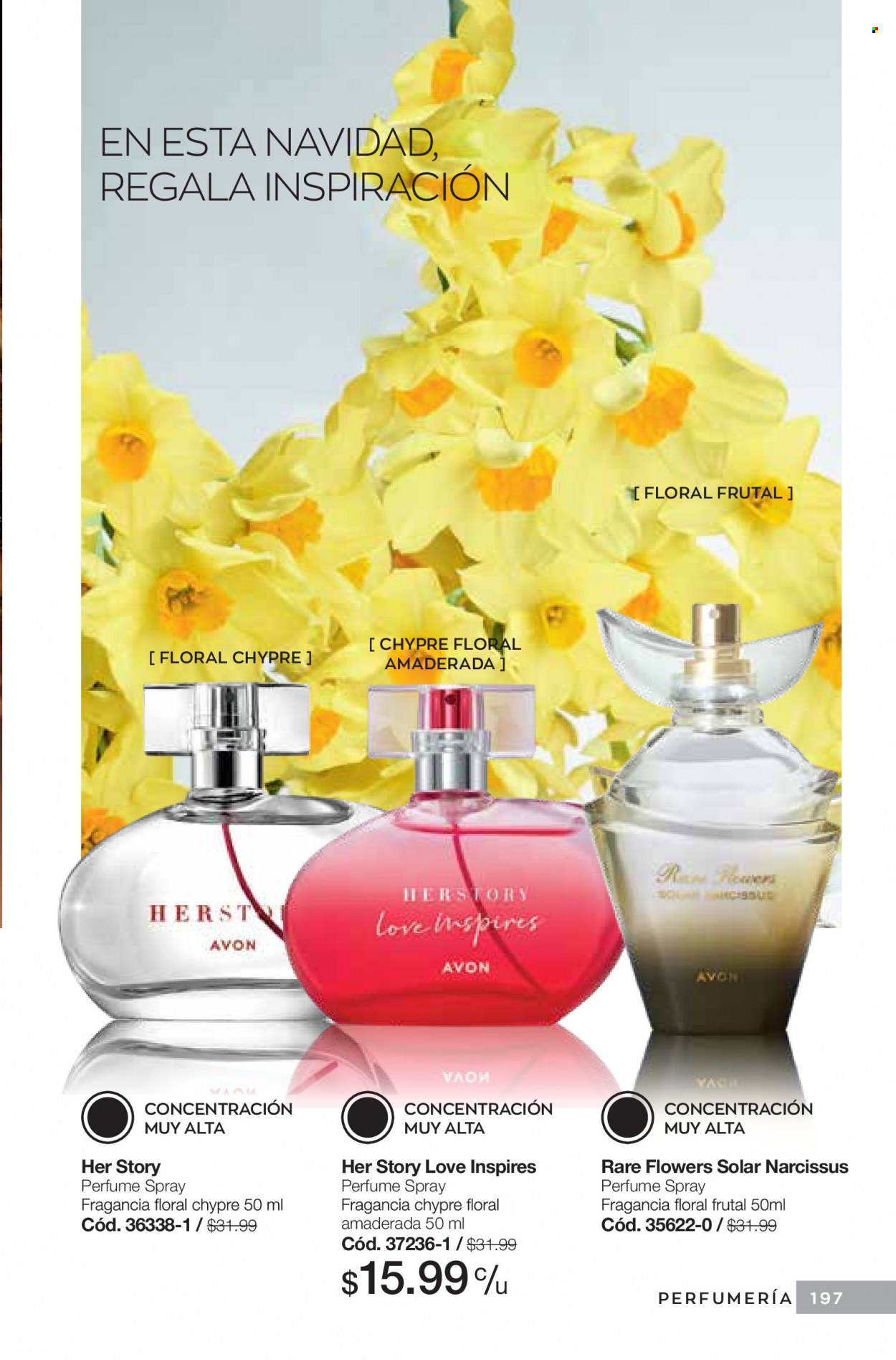 thumbnail - Folleto actual Avon - Ventas - perfume. Página 197.
