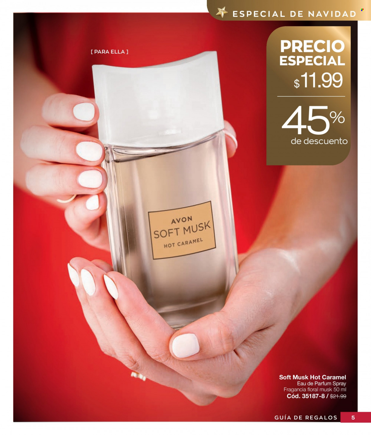 thumbnail - Folleto actual Avon - Ventas - perfume. Página 5.