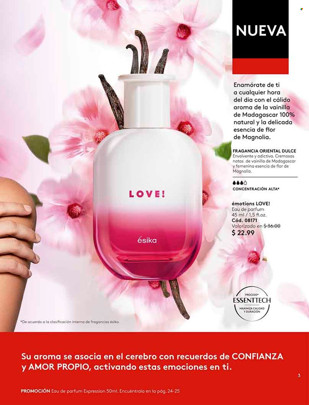 thumbnail - Folleto actual Ésika - Ventas - perfume. Página 3.
