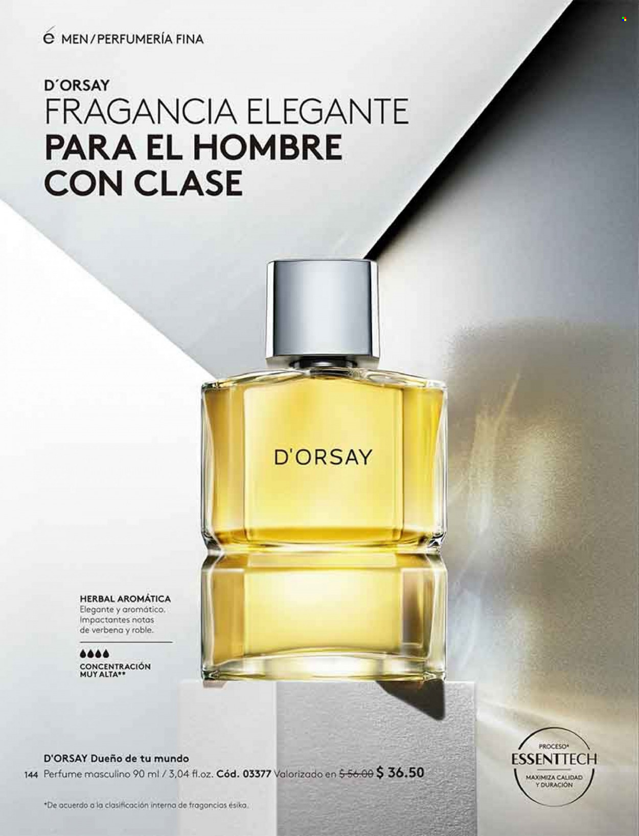 thumbnail - Folleto actual Ésika - Ventas - perfume. Página 156.