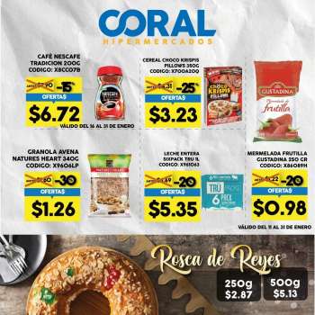 Folleto actual Coral Hipermercados - 1.1.2023 - 31.1.2023.