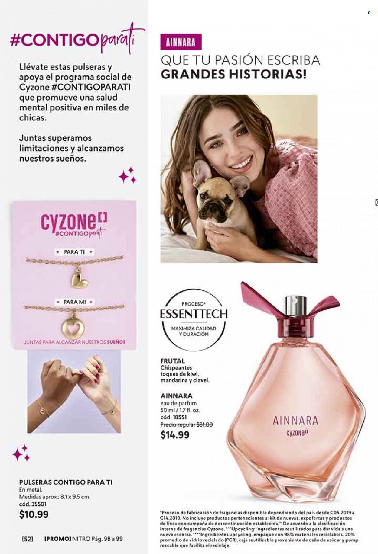 thumbnail - Folleto actual Cyzone - Ventas - perfume. Página 52.