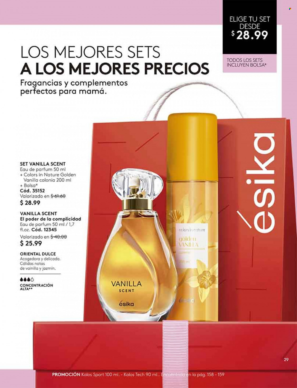 thumbnail - Folleto actual Ésika - Ventas - perfume. Página 29.
