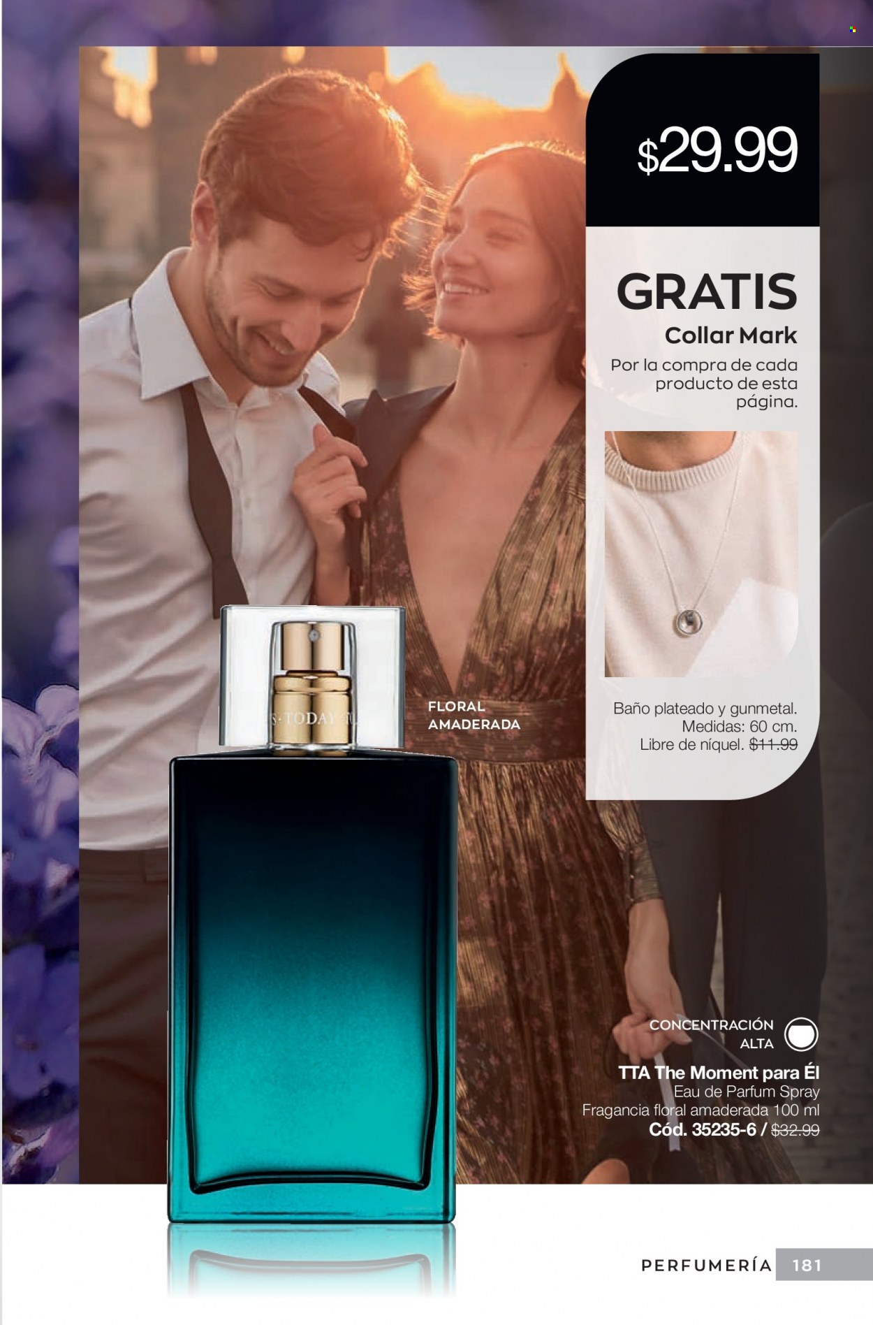 thumbnail - Folleto actual Avon - Ventas - perfume, collar. Página 181.