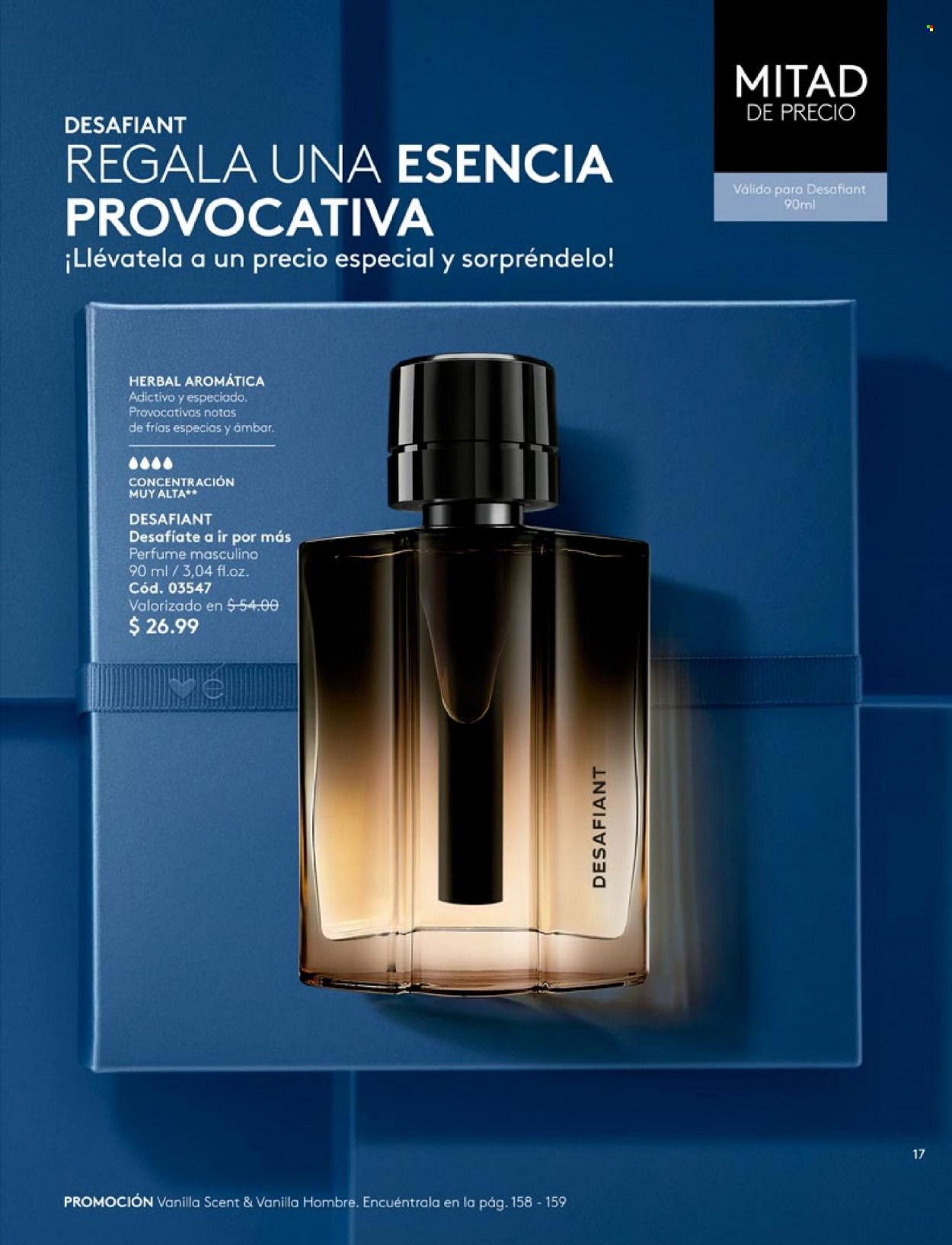 thumbnail - Folleto actual Ésika - Ventas - perfume. Página 17.
