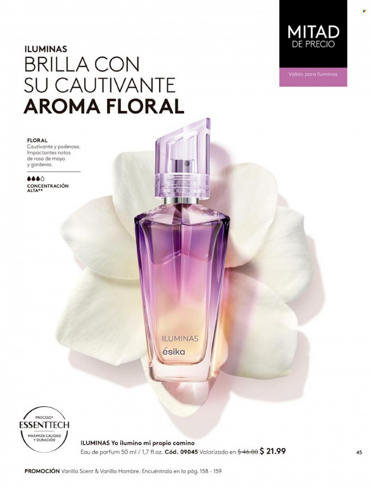 thumbnail - Folleto actual Ésika - Ventas - perfume. Página 49.
