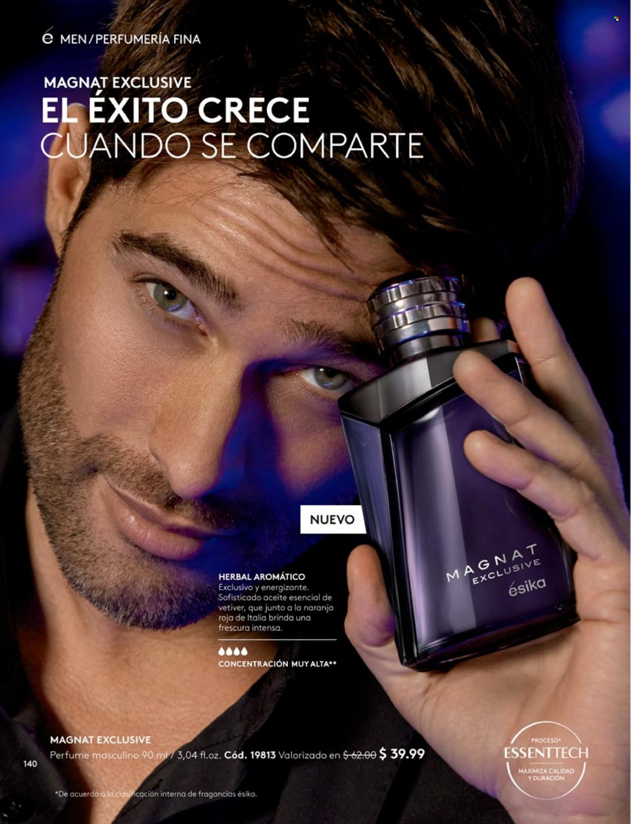 thumbnail - Folleto actual Ésika - Ventas - perfume, aceite esencial. Página 148.