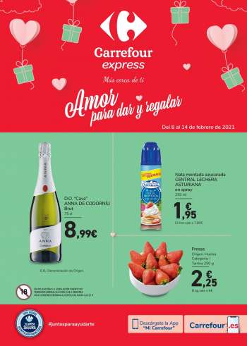 Folleto actual Carrefour - 8.2.2021 - 14.2.2021.