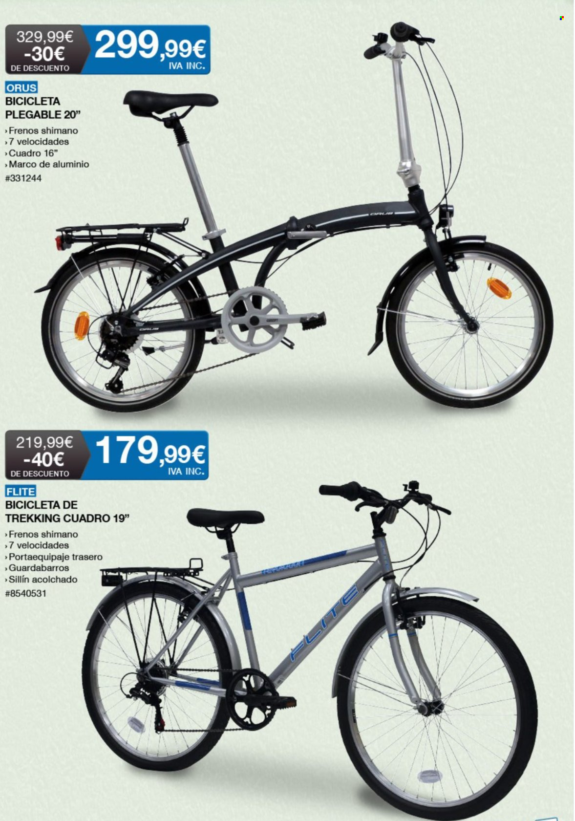 thumbnail - Folleto actual Costco - 27/12/21 - 05/01/22 - Ventas - bicicleta, bicicleta plegable, Shimano. Página 7.
