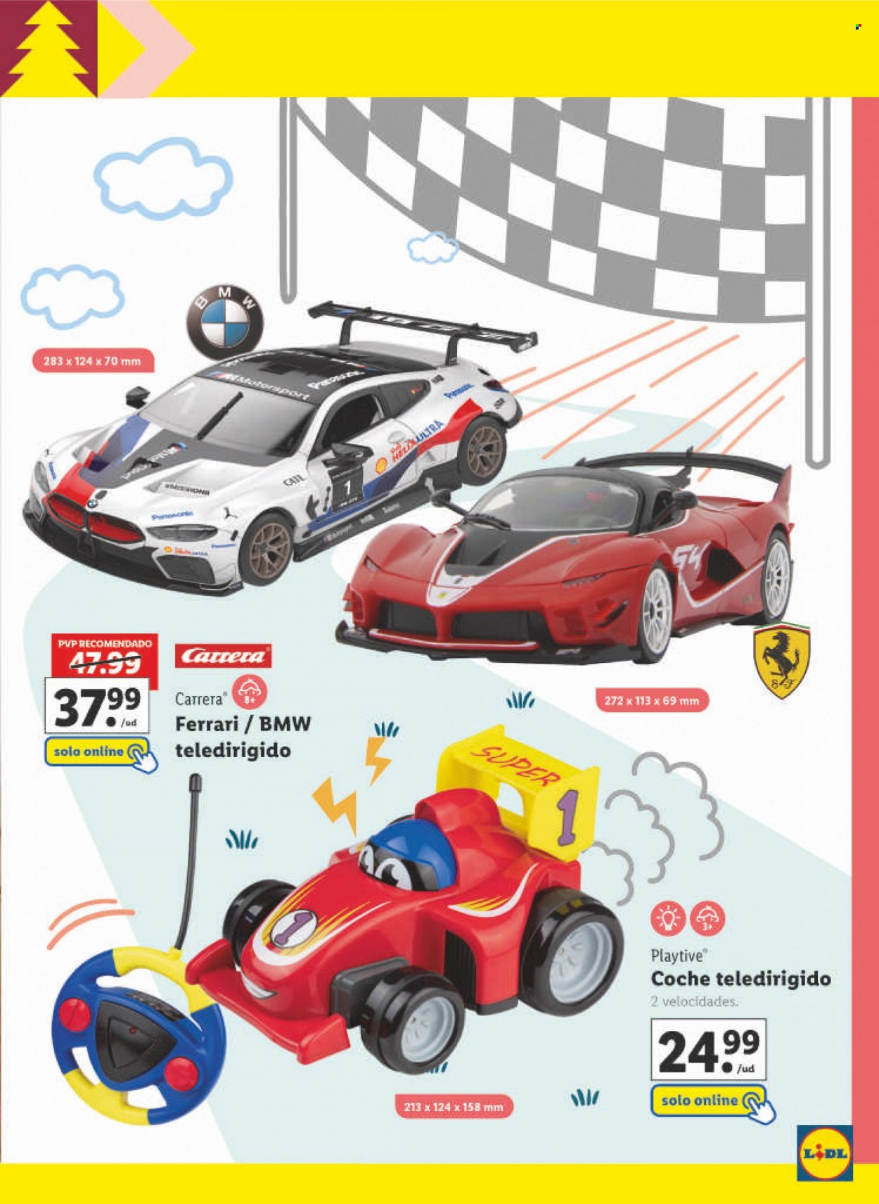thumbnail - Folleto actual Lidl - 27/10/22 - 15/12/22 - Ventas - Ferrari, coche, Playtive. Página 97.