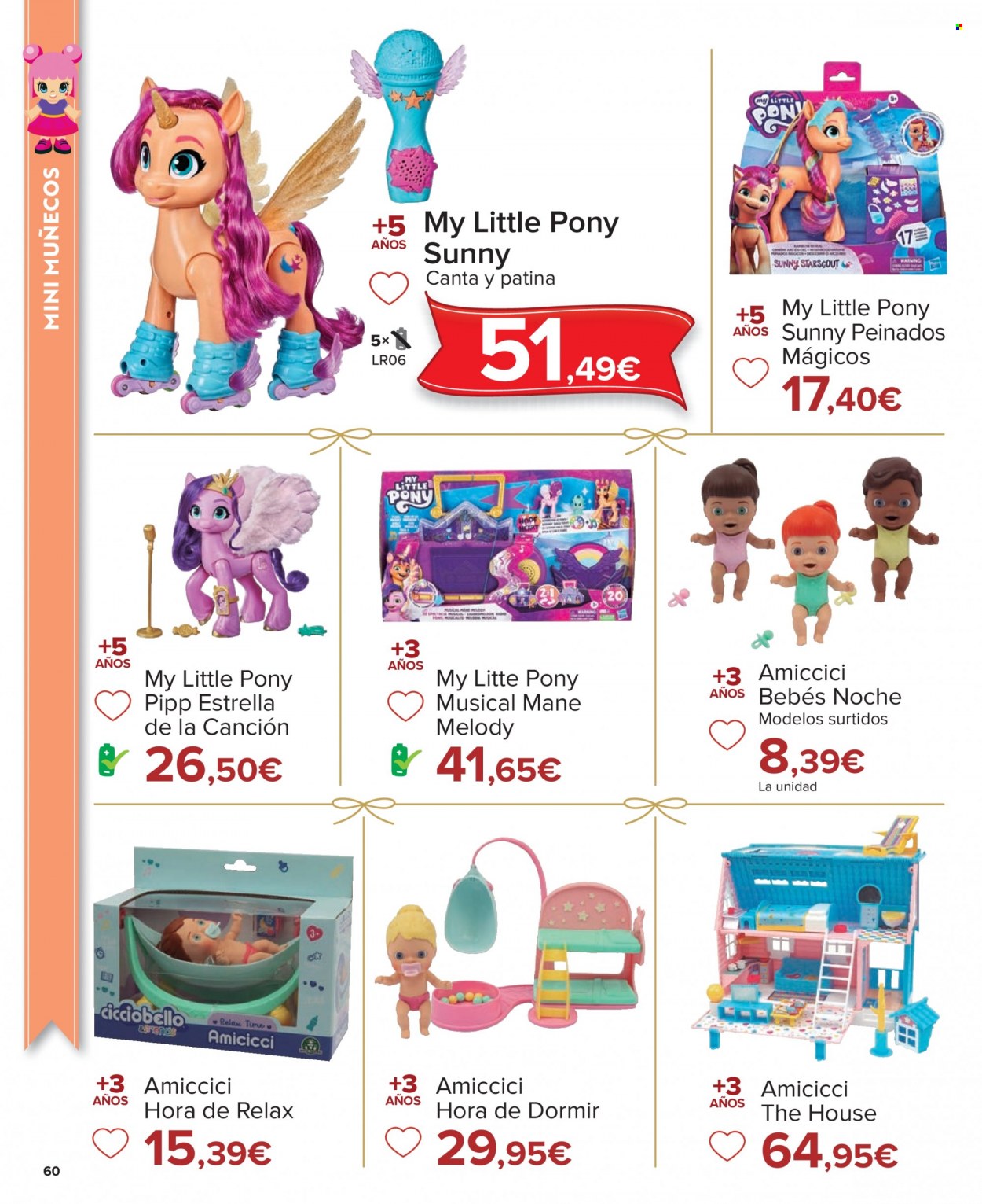 thumbnail - Folleto actual Carrefour - 04/11/22 - 24/12/22 - Ventas - My Little Pony, juguete. Página 60.