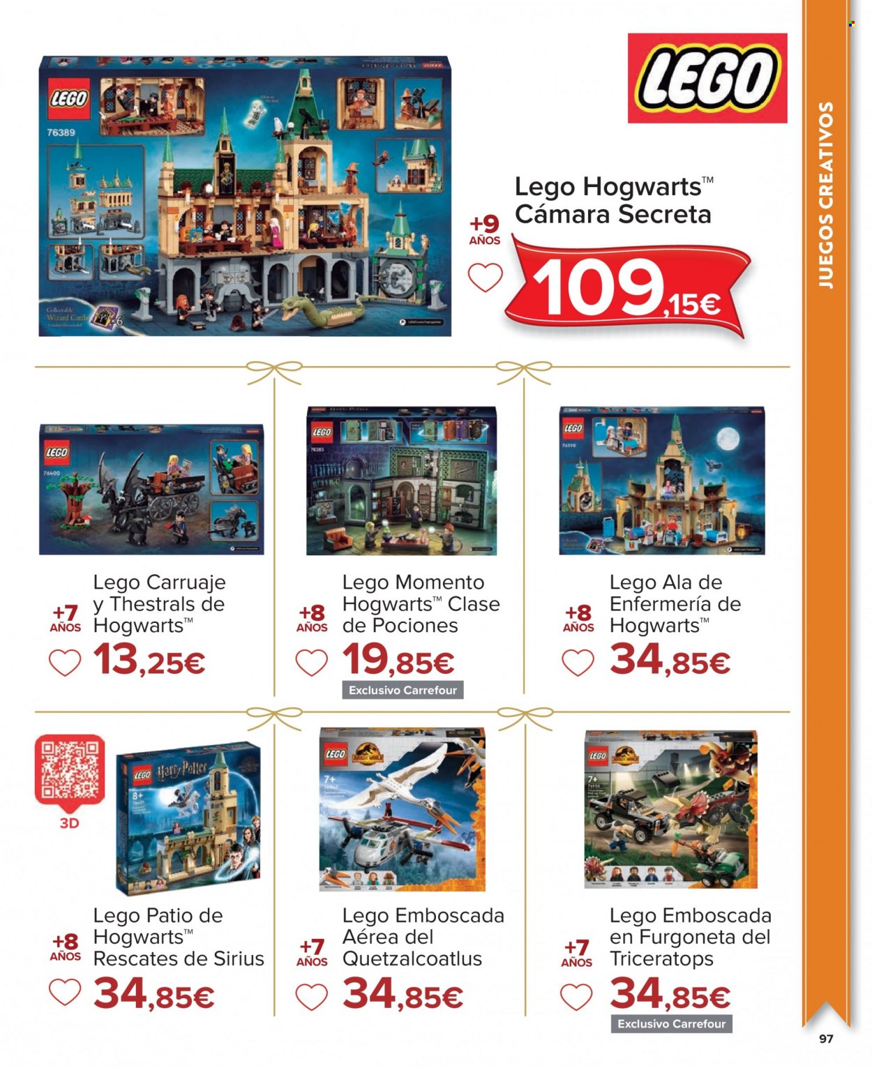 thumbnail - Folleto actual Carrefour - 04/11/22 - 24/12/22 - Ventas - LEGO. Página 97.