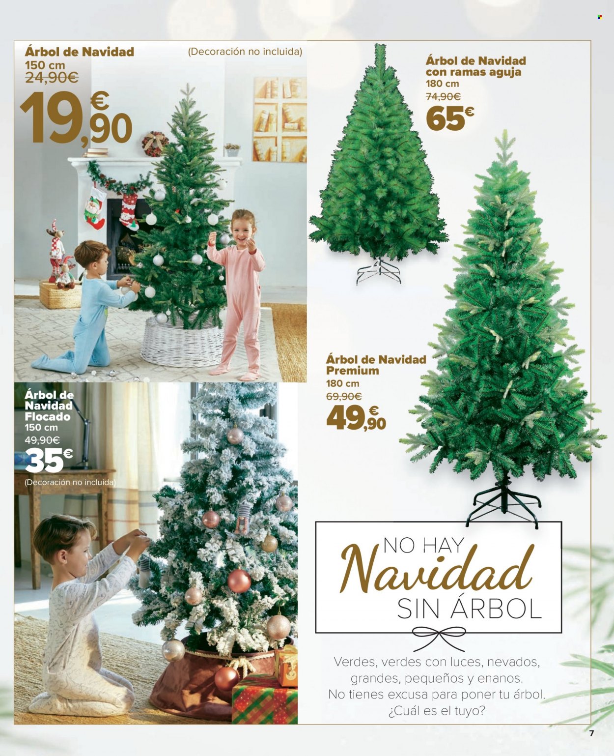 thumbnail - Folleto actual Carrefour - 10/11/22 - 08/12/22 - Ventas - árbol de Navidad. Página 7.