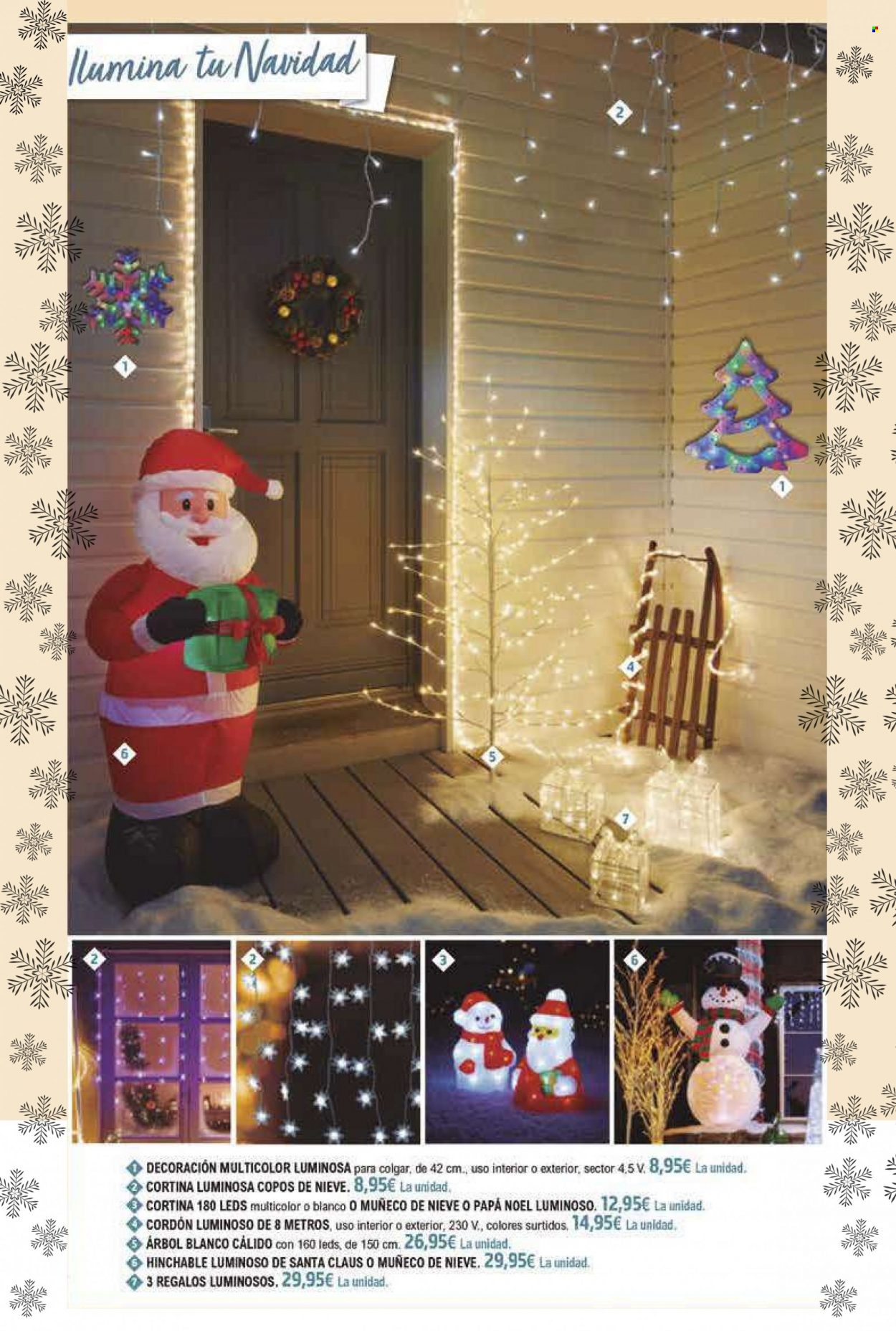 thumbnail - Folleto actual E.Leclerc - 23/11/22 - 03/12/22 - Ventas - decoración, decoración LED, surtido de Navidad. Página 40.
