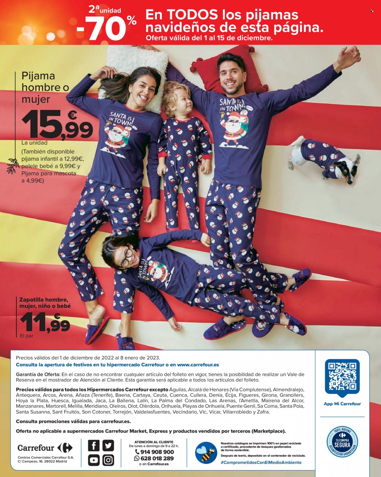 thumbnail - Folleto actual Carrefour - 01/12/22 - 08/01/23 - Ventas - pijama. Página 86.