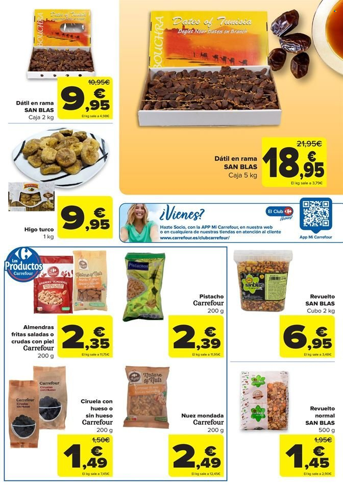 thumbnail - Folleto actual Carrefour - 14/03/23 - 14/04/23 - Ventas - dátiles, higo, frutos secos, nueces, ciruela, almendra. Página 5.