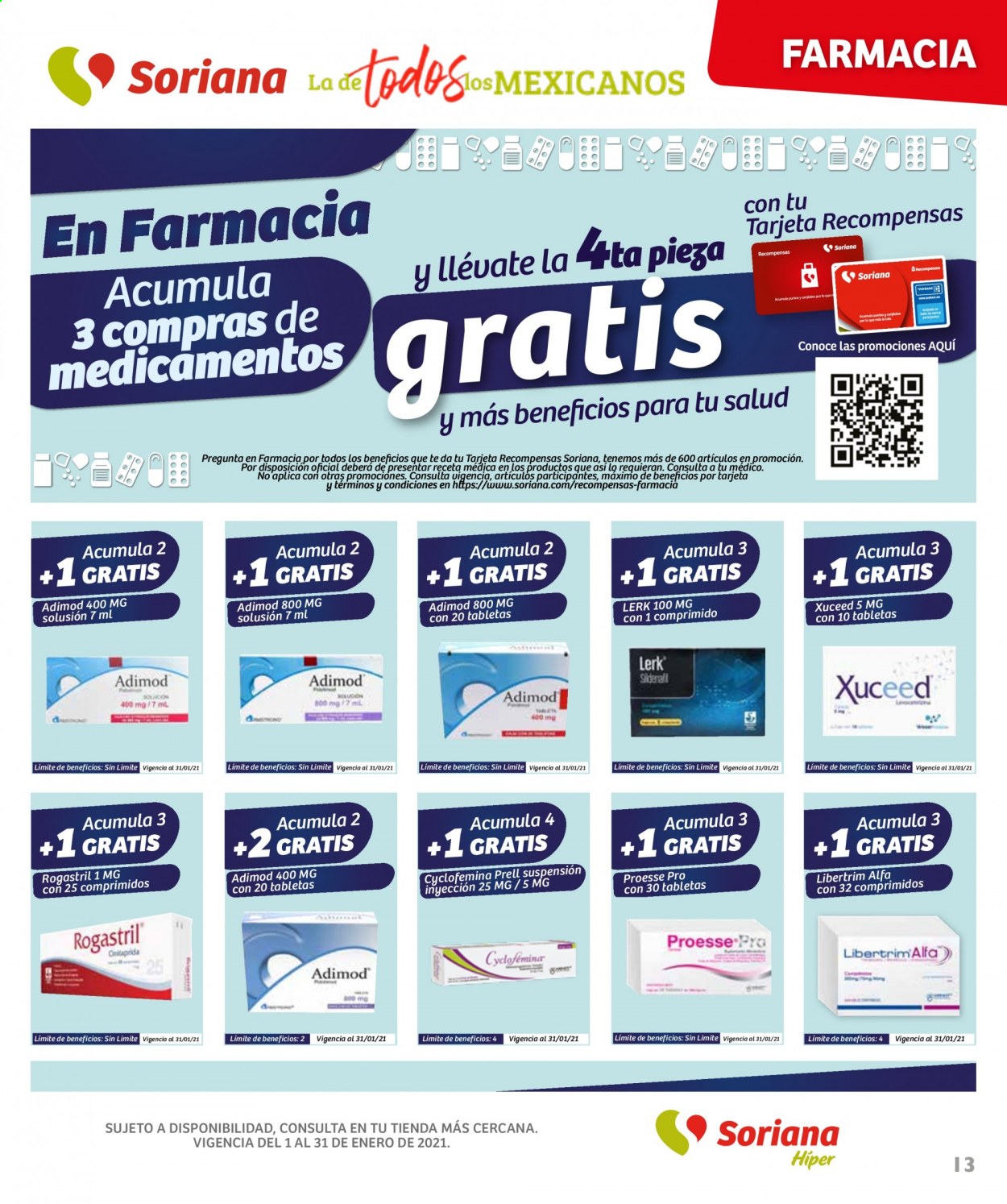 Catálogo Soriana Híper - 1.1.2021 - 31.1.2021. Página 13