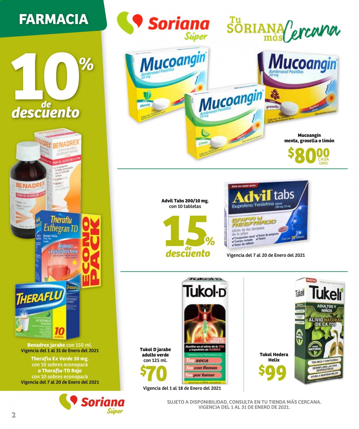 Catálogo Soriana Súper - 1.1.2021 - 31.1.2021. Página 2