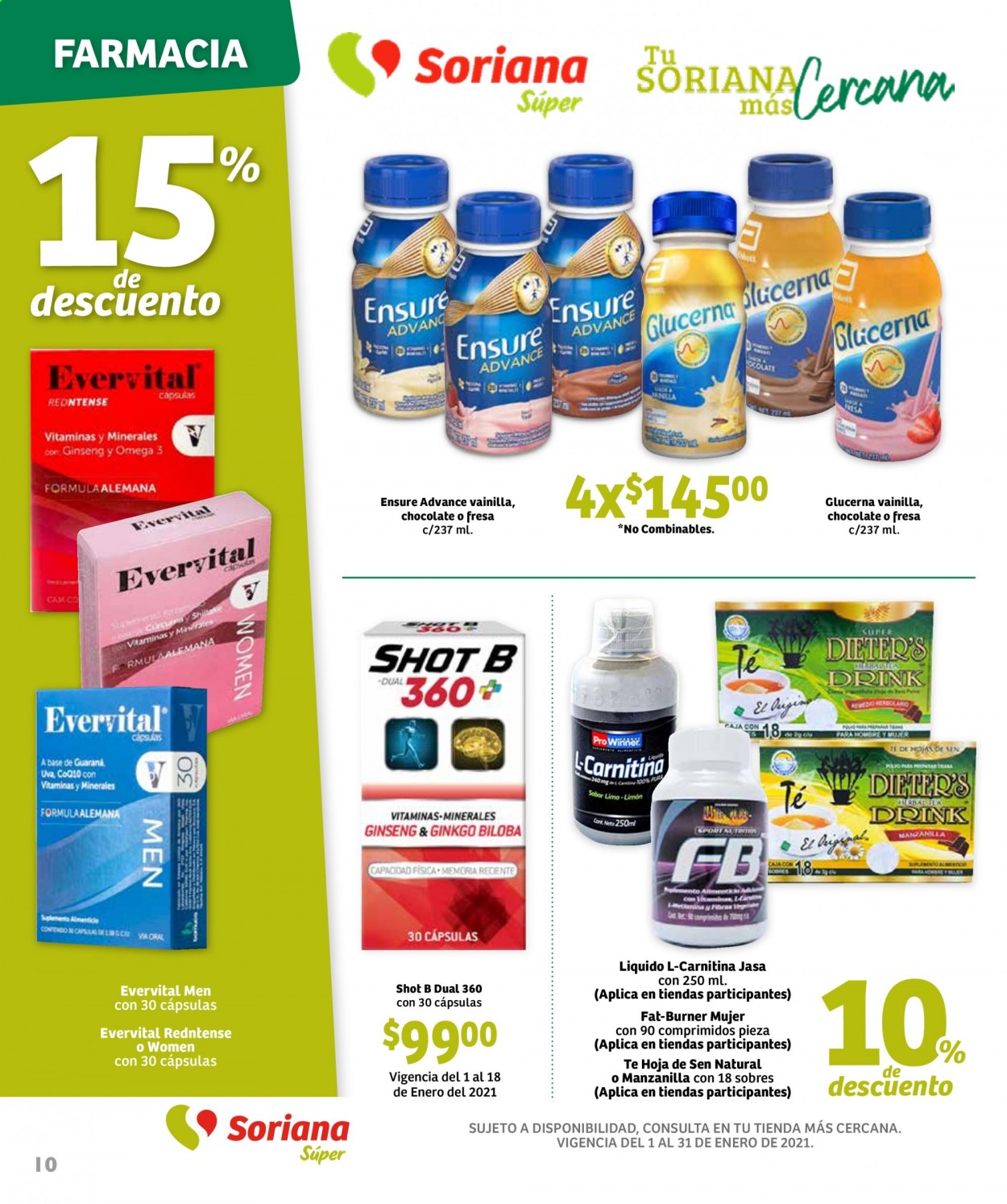 Catálogo Soriana Súper - 1.1.2021 - 31.1.2021. Página 10