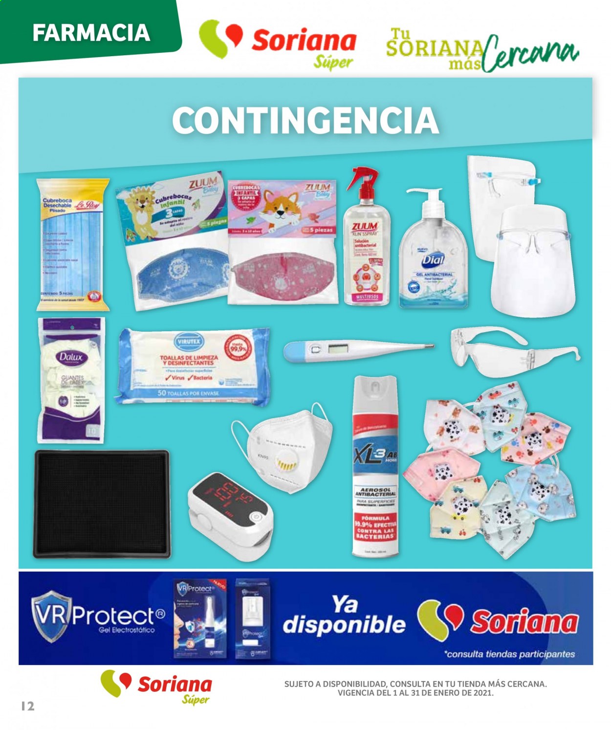 Catálogo Soriana Súper - 1.1.2021 - 31.1.2021. Página 12