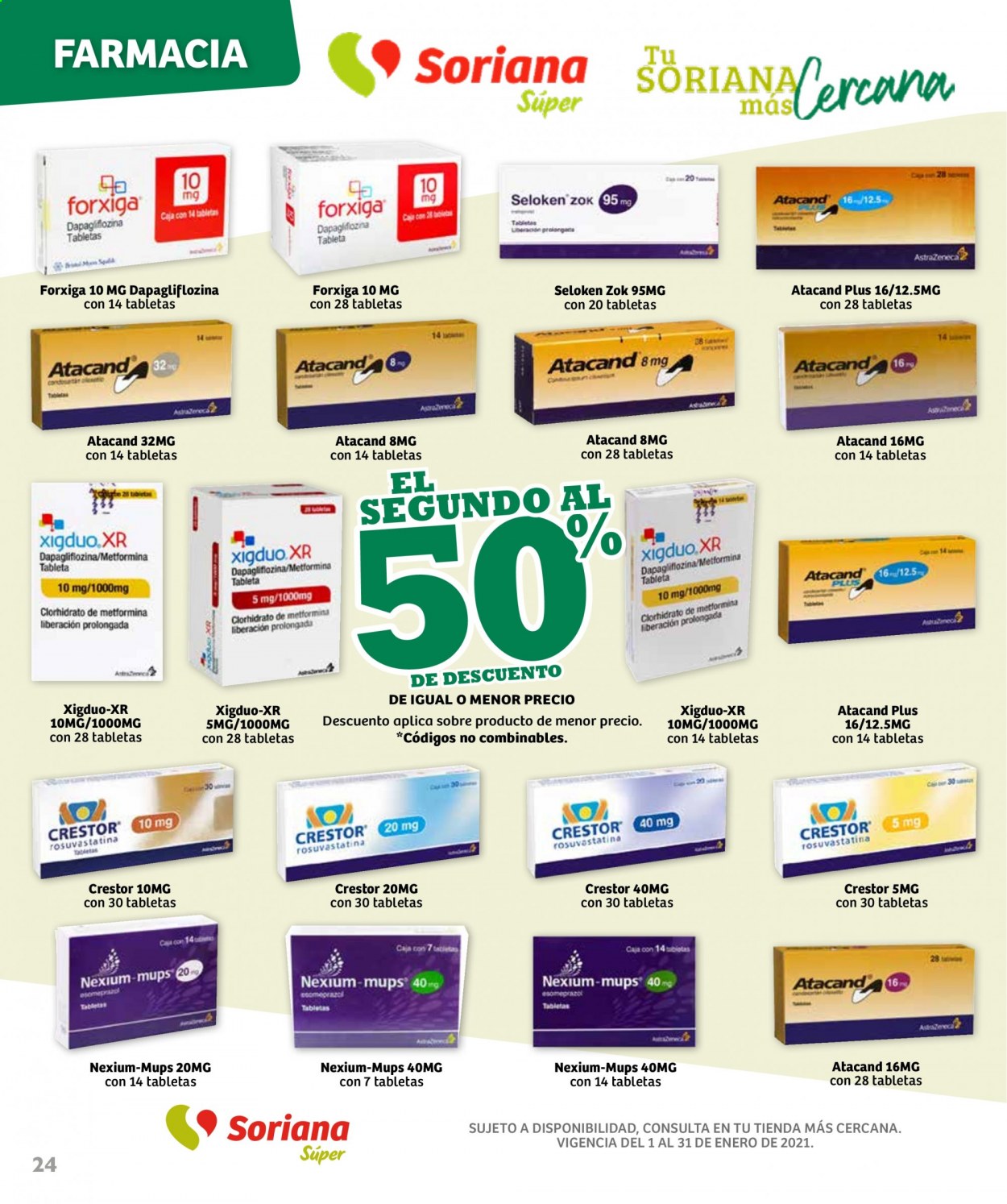 Catálogo Soriana Súper - 1.1.2021 - 31.1.2021. Página 24