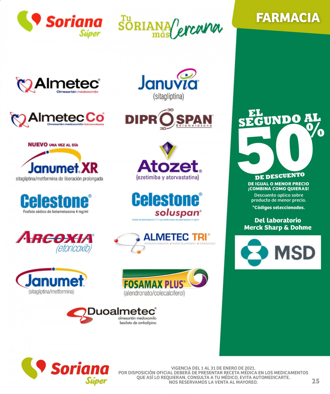 Catálogo Soriana Súper - 1.1.2021 - 31.1.2021. Página 25
