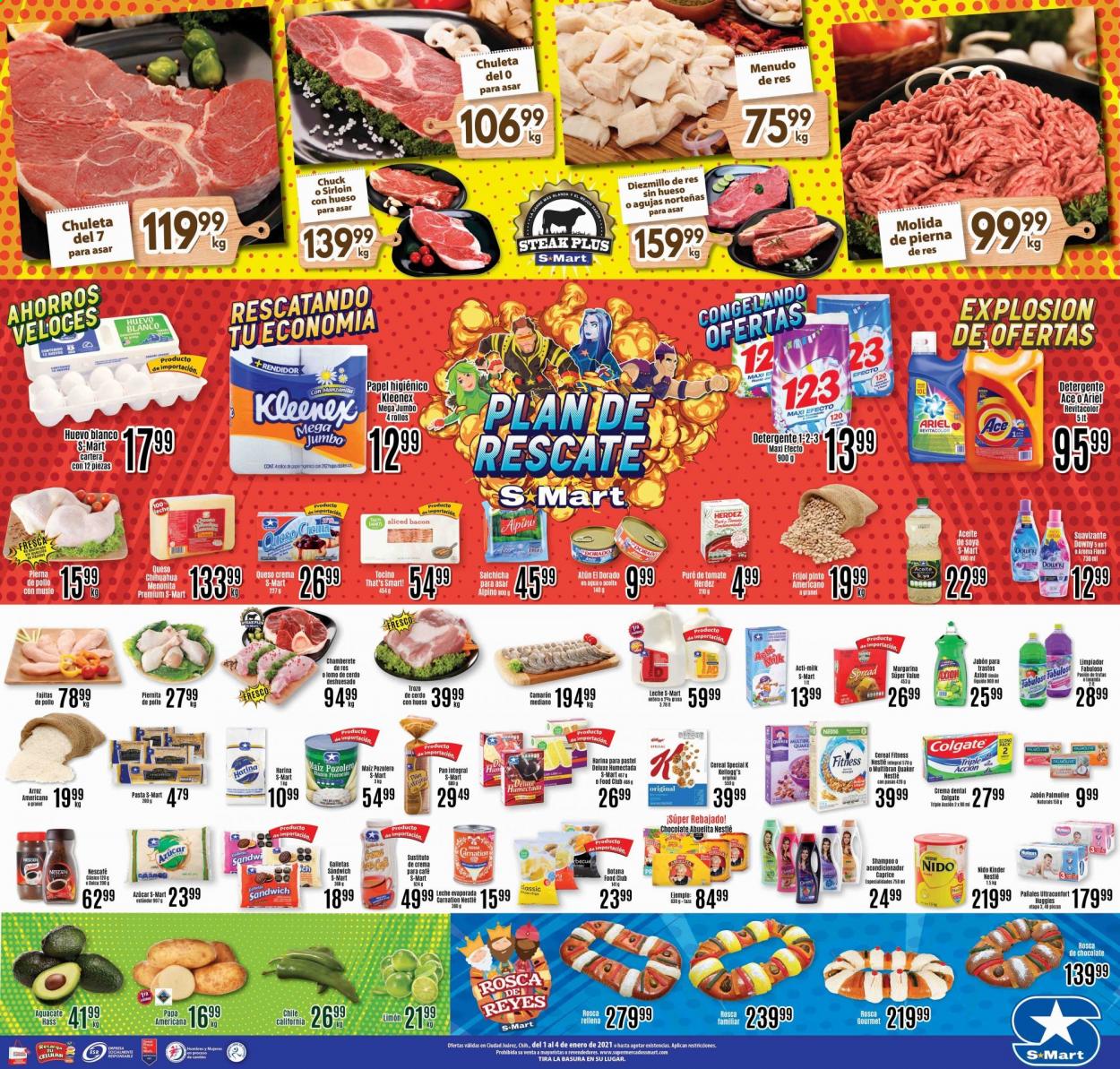 Catálogo S-Mart - 1.1.2021 - 4.1.2021. Página 1