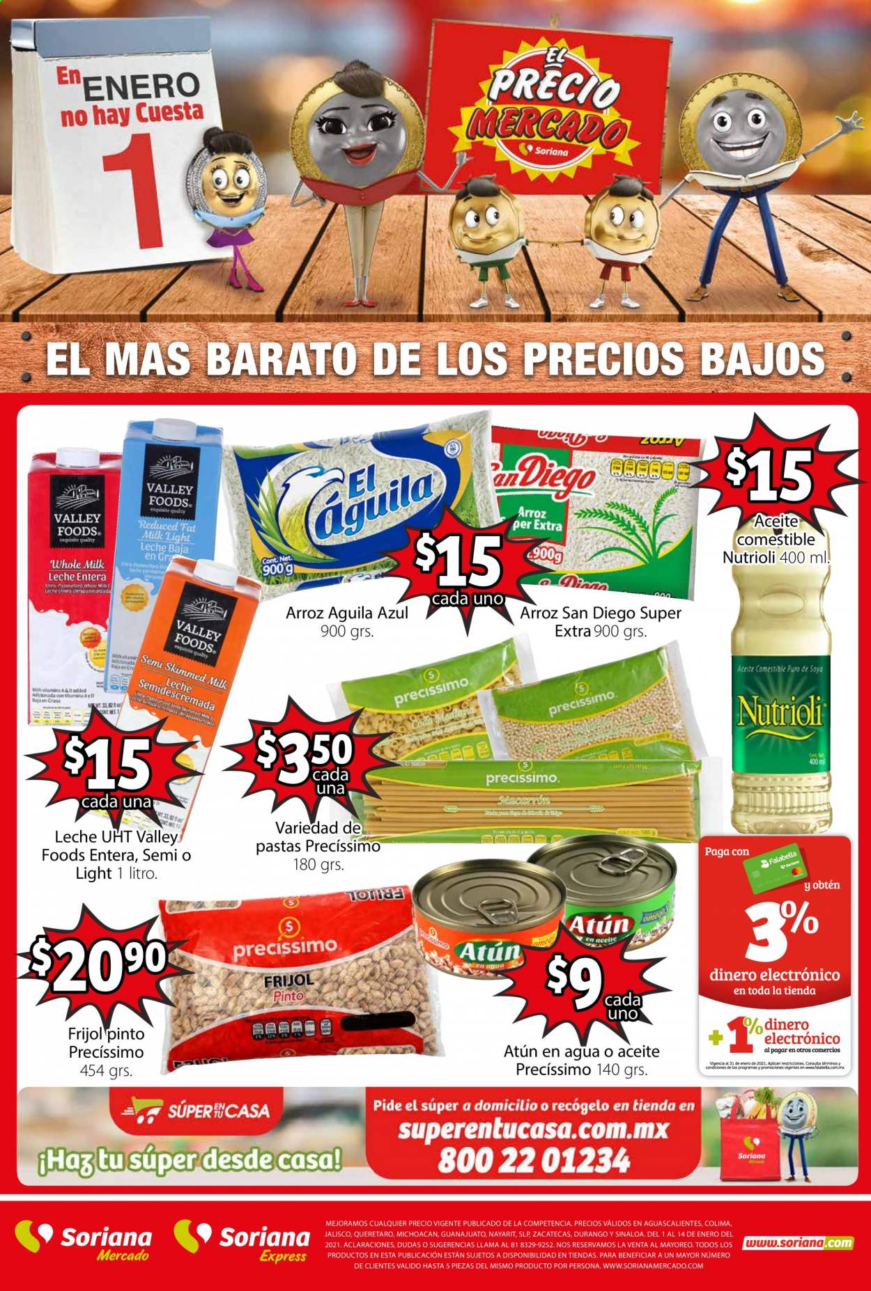Catálogo Soriana Express - 1.1.2021 - 14.1.2021. Página 1