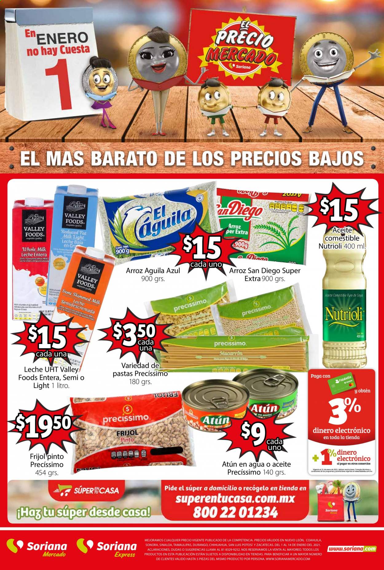 Catálogo Soriana Express - 1.1.2021 - 14.1.2021. Página 1