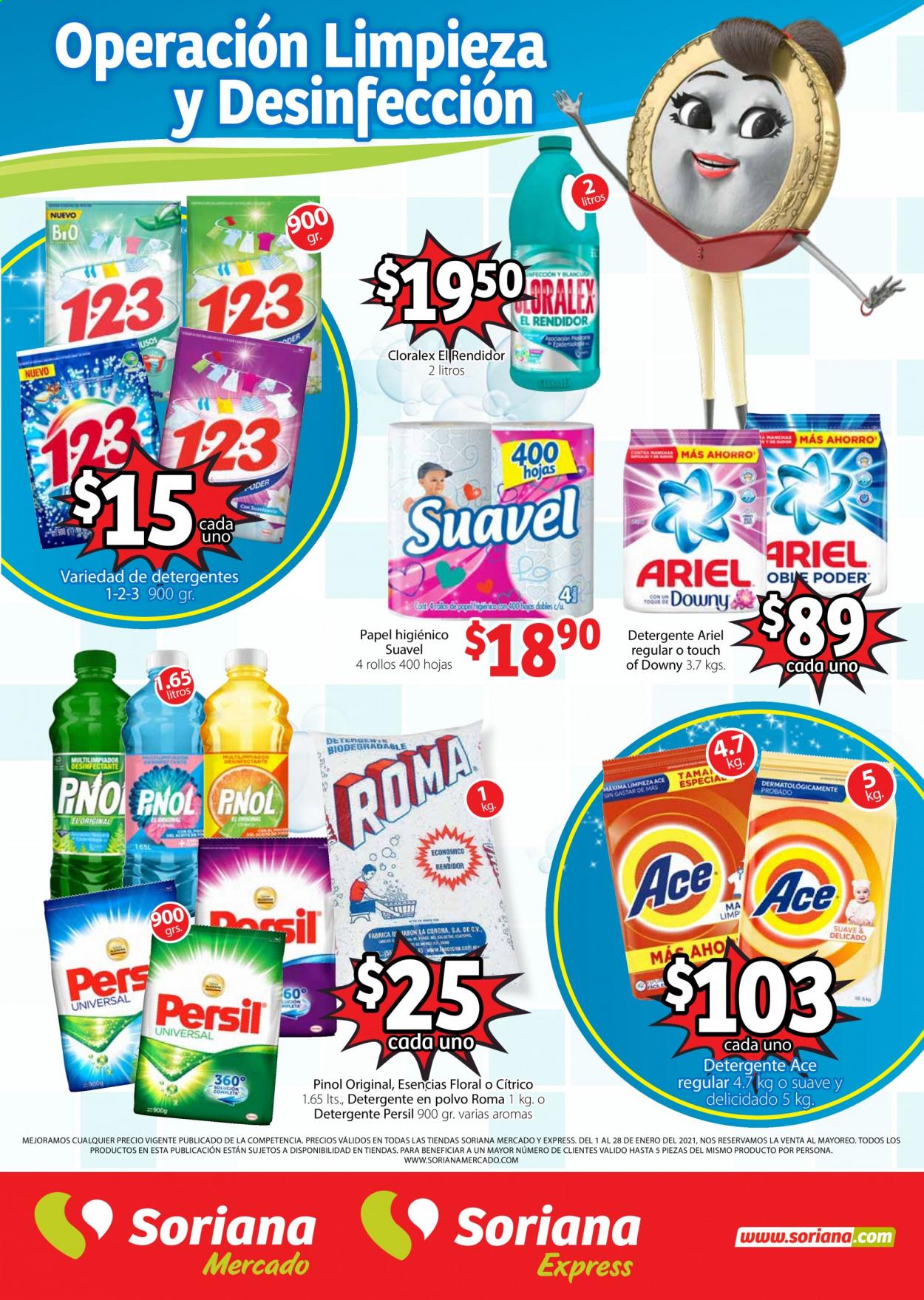 Catálogo Soriana Mercado - 1.1.2021 - 28.1.2021. Página 1