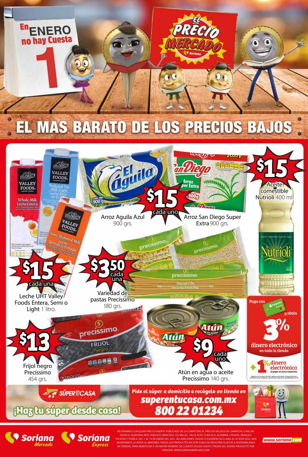 Catálogo Soriana Express - 1.1.2021 - 14.1.2021. Página 1