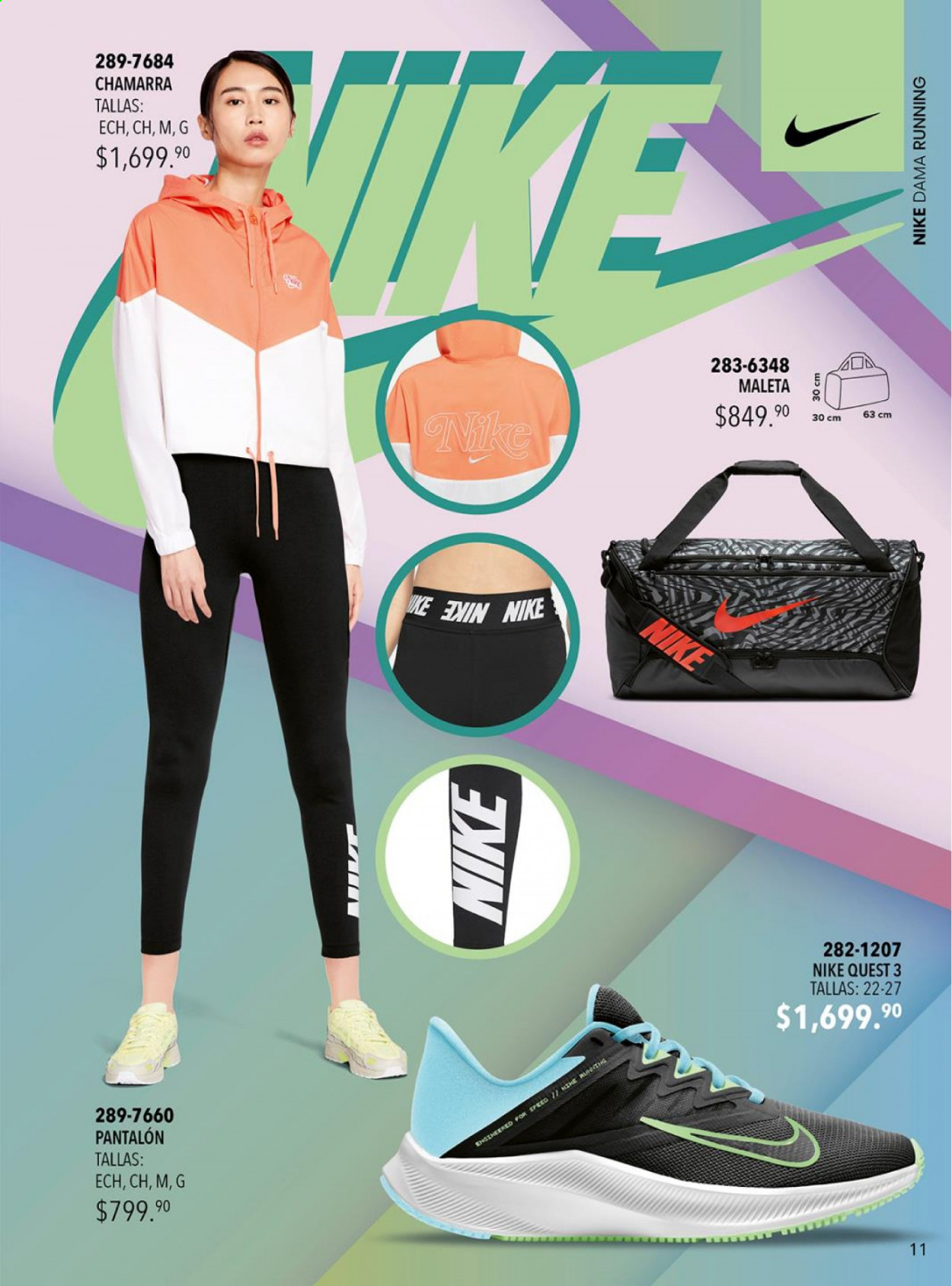 thumbnail - Folleto actual Andrea - Ventas - Nike, pantalón, maleta. Página 2.