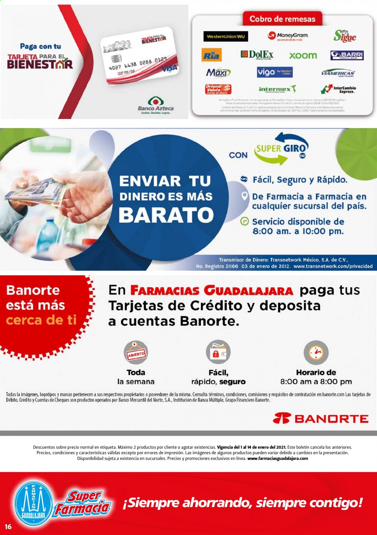 Catálogo Farmacias Guadalajara - 1.1.2021 - 14.1.2021. Página 16
